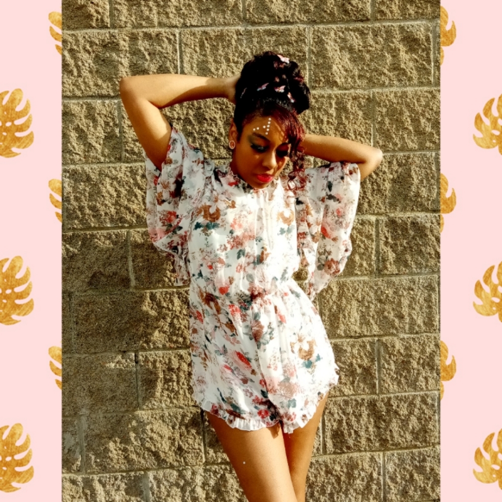 Floral Romper